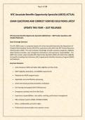 NYC Associate Benefits Opportunity Specialist &lpar;ABOS&rpar; ACTUAL EXAM QUESTIONS AND CORRECT VERIFIED SOLUTIONS LATEST UPDATE THIS YEAR &ndash; JUST RELEASED&period;pdf&NewLine;&NewLine;