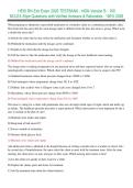HESI RN Exit Exam 2026 TESTBANK &ndash; NGN Version B &ndash; 160 NCLEX- Questions with Verified Answers & Rationales &ndash;