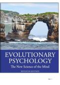 TEST BANK FOR Evolutionary Psychology&colon; The New Science of the Mind 7th Edition by David M&period; Buss ISBN&colon; 978-1032137919 COMPLETE GUIDE ALL CHAPTERS COVERED A&plus; GRADE ASSURED&excl;&excl;&excl;&excl;&excl;&excl; NEW LATEST UPDATE &excl;&excl;&excl;&excl;&excl;&excl;