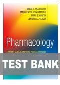 TEST BANK FOR Pharmacology&colon; A Patient-Centered Nursing Process Approach 12th Edition by Linda E&period; McCuistion&comma; Mary B&period; Winton ISBN&colon;978-0443115257 COMPLETE GUIDE WITH RATIONALES 100&percnt; VERIFIED A&plus; GRADE ASSURED&excl;&excl;&excl;&excl;&excl;NEW LATEST UPDATE&excl;&excl;&excl;&excl;&excl;