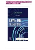 LPN to RN Transitions 5th Edition Test Bank &ndash; 18 Chapters by Lora Claywell