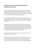BNAD 301 Exam &num;2 &vert; Complete Study Guide&comma; Practice Questions & Exam Review