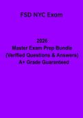 FSD NYC Exam&colon; Complete Fire Safety Director Certification Study Guide & Practice Questions &lpar;PDF&rpar;