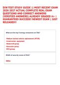 EXW TEST STUDY GUIDE &vert;&vert; MOST RECENT EXAM &NewLine;2026 2027 ACTUAL COMPLETE REAL EXAM &NewLine;QUESTIONS AND CORRECT ANSWERS &NewLine;&lpar;VERIFIED ANSWERS&rpar; ALREADY GRADED A&plus; &vert; &NewLine;GUARANTEED SUCCESS&excl;&excl; NEWEST EXAM &vert; JUST &NewLine;RELEASED&excl;&excl;