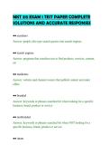 MKT 315 EXAM 1 TEST PAPER COMPLETE&NewLine;SOLUTIONS AND ACCURATE RESPONSES&NewLine;