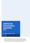 17&sol;20&excl; Samenvatting Bedrijfskunde & Management &vert; UGent &vert; 2024&sol;25