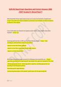 SLPA NC Board Exam Questions and Correct Answers 2026 &NewLine;&sol;2027 Graded A&plus;&vert;Brand New&excl;&excl;&excl;