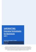 16&sol;20&excl; Samenvatting Emerging Technologies for Business &vert; UGent &vert; 2025&sol;26