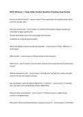 BSAD 180 Exam 1 &vert; Study Guide&comma; Practice Questions & Business Exam Review