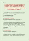 NUR 209 EXAMS 1&comma; 2&comma; 3&comma; 4 AND FINAL EXAM NEWEST 2026 PACKAGE DEAL&vert; DIFFERENT VERSIONS WITH COMPLETE REAL EXAM QUESTIONS AND CORRECT DETAILED ANSWERS &lpar;VERIFIED ANSWERS&rpar; ALREADY GRADED A &vert; NUR209 MEDICAL SURGICAL NURSING II EXAMS REVIEWS &lpar;MOST RECENT EXAMS&excl;&excl;