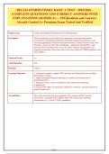 RELIAS Dysrhythmia Basic A Test 2025-2026 &vert; 150 Complete Questions & Correct Answers with Explanations &vert; Graded A&plus; &vert; Verified Premium Exam