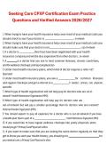 Package deal for CPXP Exam 2026&ndash;2027 &vert; Questions and Correct Answers &vert; Certified Patient Experience Professional &lpar;CPXP&rpar; &vert; Comprehensive Certification Review Guide