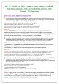 BIO 251 Final Exam 2026 - Complete Study Guide with Verified Answers & Detailed Explanations &lpar;Latest Edition&rpar;