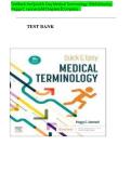 Test Bank Quick & Easy Medical Terminology 10th Edition Peggy C&period; Leonard all 9 chapters