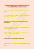 CPCE Appraisal Already Passed Exam Questions and Correct &NewLine;Answers 2026 &sol;2027 Graded A&plus;&vert;Brand New&excl;&excl;&excl; 