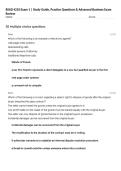 BSAD 4210 Exam 1 &vert; Study Guide&comma; Practice Questions & Advanced Business Exam Review