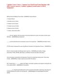 Captains Career Course - Common Core Final Exam Exam Questions with 100&percnt; Correct Answers &vert; Verified &vert; Updated &lpar;Actual Exam&rpar; LATEST VERSION&excl;&excl;&NewLine;