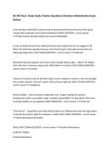 BA 342 Final &vert; Study Guide&comma; Practice Questions & Business Administration Exam Review