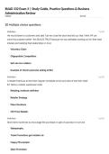 BUAD 332 Exam 3 &vert; Study Guide&comma; Practice Questions & Business Administration Review
