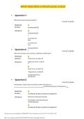 NRNP 6568 WEEK 6 KNOWLEDGE CHECK QUESTIONS WITH ANSWERS