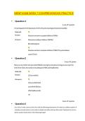 NRNP 6568 WEEK 7 COMPREHENSIVE PRACTICE