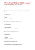 NURS 1543 - FINAL EXAM PRACTICE QUESTIONS Exam comprehensive questions &vert; FREQUENTLY MOST TESTED QUESTIONS AND VERIFIED SOLUTIONS&sol;GET IT 100&percnt; ACCURATE&excl;&excl; 2025&excl;&excl;&NewLine;
