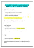 BASIC LIFE SUPPORT &lpar;BLS&rpar; EXAM A 2026 QUESTIONS AND ANSWERS &ndash; A&plus; GRADED WITH EXPERT SOLUTIONS