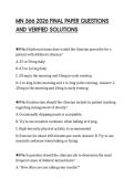 MN 566 2026 FINAL PAPER QUESTIONS&NewLine;AND VERIFIED SOLUTIONS&NewLine;
