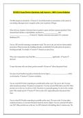 HSI BLS Exam Review Questions And Answers &sol; 100&percnt; Correct Solution 