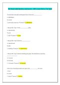 BLS Study Guide Questions And Answers &sol; 100&percnt; Correct Review Test Guide
