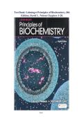 Test Bank for Lehninger Principles of Biochemistry 8th Edition&colon; Chapters 1-28 Practice Questions
