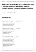 NBME CBSE &lpar;USMLE Step 1&rpar; &ndash;EXAM Newest 2026 Complete Questions and Correct Detailed Answers &lpar;Verified Answers&rpar; &vert;Already Graded A&plus;&NewLine;&NewLine;