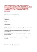 Advanced Pathophysiology Practice Questions &ndash; Immunity and Hematology &ndash; Comprehensive Practice Questions and Answers with Rationales