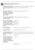 Medical Assistant Certification Exam Study Guide &sol; Score 100&percnt; &sol; 2025 Update &sol; CMA & RMA Prep