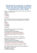 Fire Instructor 3 Exam Two Testing Versions with Study Guide Accurate Verified Answers GRADED A&plus;&NewLine;