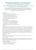 NCLEX-PN 2026-2027 QUESTIONS AND ANSWERS ALREADY GRADED A&plus;&period; 100&percnt; Verified&NewLine;Solutions &vert; Updated Per Latest NGN Guidelines &vert; Graded A&plus;