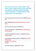 NCC RNC- NIC EXAM 2026 &vert;&vert; MOST RECENT  EXAM &NewLine;2026&sol;27 ACTUAL COMPLETE REAL EXAM  QUESTIONS &NewLine;AND CORRECT ANSWERS &lpar;VERIFIED ANSWERS&rpar; &NewLine;ALREADY GRADED A&plus; &vert; GUARANTEED SUCCESS&excl;&excl; &NewLine;NEWEST EXAM &vert; JUST RELEASED&excl;&excl;  