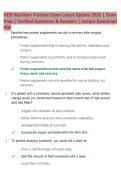 HESI Nutrition Practice Exam Latest Update 2026 &vert; Exam Prep &vert; Verified Questions & Answers &vert; Instant Download PDF
