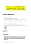 06-Sprinkler Systems COF ESG &lpar;S-12&sol;S-15&rpar; Exam with all Correct & 100&percnt; Verified Answers &vert;Latest Version &vert;Already Graded A&plus;