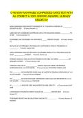 G-46 NON-FLAMMABLE COMPRESSED GASES TEST WITH ALL CORRECT & 100&percnt; VERIFIED ANSWERS &vert;ALREADY GRADED A&plus;