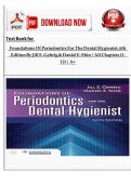  Foundations of Periodontics for the Dental Hygienist&comma; 6th Edition by Jill S&period; Gehrig & Daniel E&period; Shin &vert; All Chapters &lpar;1-38&rpar; Questions And Revised Correct Answers & explanations &lpar;2026 &sol; 2027&rpar; 100&percnt; Guaranteed Pass &vert;&vert;Complete A&plus; Guide Test Bank &NewLine;