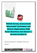 POCUS Airway Assessment 2026 Exam Questions & Answers &vert; 100&plus; Ultrasound Airway Review Questions &vert; Cricothyroid Membrane&comma; Difficult Airway Prediction&comma; ET Tube Confirmation & Emergency Medicine Ultrasound