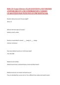 BIOL 251 Exam &num;2 Review &vert; BIOL 251 Human Anatomy & Physiology &vert; Comprehensive Exam Questions and Verified Answers Study Guide