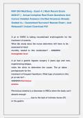 NUR 304 Exams &vert;&vert; Most Recent Exams 2026&sol;27 