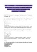 &NewLine;&NewLine; BIOL 271 Module 1&colon; Comprehensive Examination Actual Exam 2026&sol;2027 &vert; Complete Exam-Style Questions with Detailed Rationales &vert; Pass Guaranteed &ndash; A&plus; Graded&NewLine;