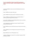Portage Learning BIOD 101 Module 6 Exam &lpar;2025&rpar; Exam Questions & Answers &vert; Latest Already Graded A&plus; UPDATE 2025&vert;2026&excl;&excl; STUDY GUIDE EXAM&NewLine;