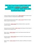 CMN 552 Unit 3 PTSD QUESTIONS &semi;&semi;CMN 552 Final ExaM 1 &semi;&semi;CMN 552 Final Exam &semi;&semi;CMN 552 Exam 1 REVIEW &semi;&semi;CMN 552 Exam 1 QUESTIONS AND VERIFIED CORRECT ANSWERS GRADED A&plus; -LATEST 2026-2027- 100- GUARANTEED PASS&period;docx