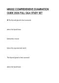 MN552 COMPREHENSIVE EXAMINATION&NewLine;GUIDE 2026 FULL Q&A STUDY SET