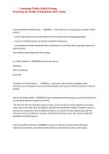 Community&sol;Public Health Nursing&colon;Promoting the Health of Populations 2026 Update&NewLine;