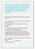 PEL 238 &lpar;SCHOOL SW&rpar; CONTENT AREA EXAM 2026 &vert;&vert; &NewLine;MOST RECENT EXAM 2026-2027 ACTUAL COMPLETE &NewLine;REAL EXAM QUESTIONS AND CORRECT ANSWERS &NewLine;&lpar;VERIFIED ANSWERS&rpar; ALREADY GRADED A&plus; &vert; &NewLine;GUARANTEED SUCCESS&excl;&excl; NEWEST EXAM &vert; JUST &NewLine;RELEASED&excl;&excl;